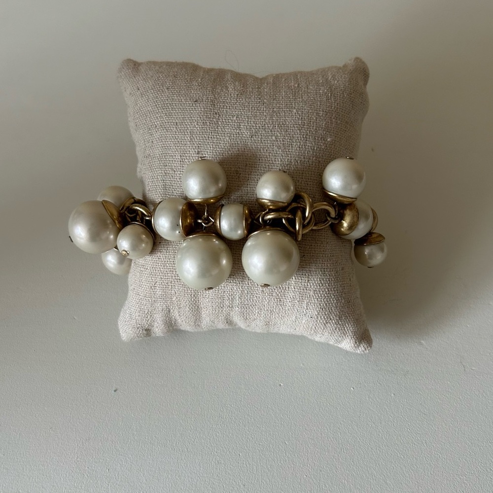 Stella & Dot Daphne Pearl Bracelet